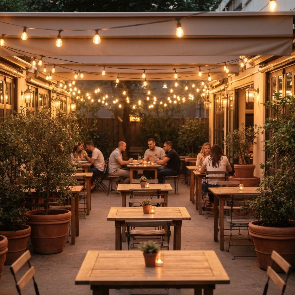 Terraza jardín